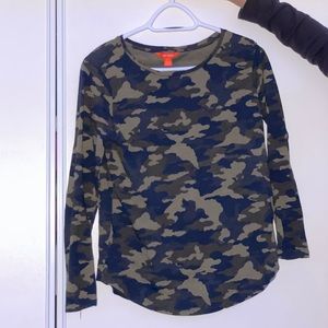 Long Sleeve Camouflage Shirt